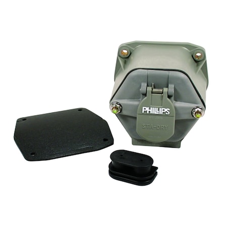 Phillips Socketbreaker, Sta-Dry, 28 Pin, 3-1/2 Deep Single Nose Box, Split Pins, Stainless Hinge Pin And 16-7709-28